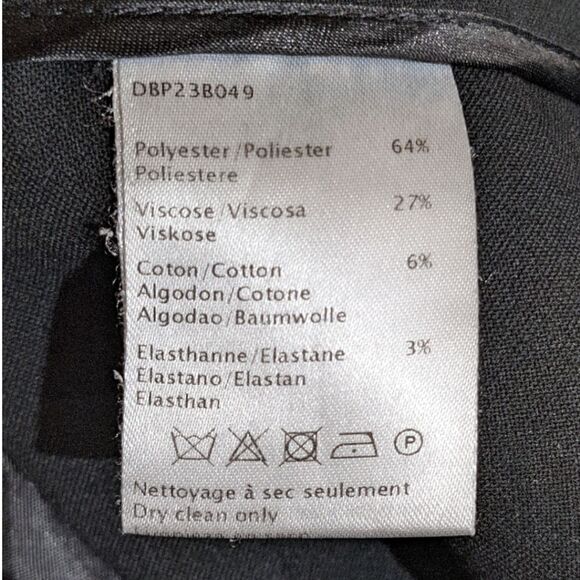 Gerard Darel Paris Women's Black Dress Pants Size 0-2 - Picture 4 of 5